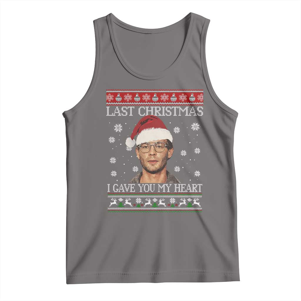 Christmas Jeffrey Dahmer Tank Top True Crime I Gave You My Heart Christmas - Wonder Print Shop