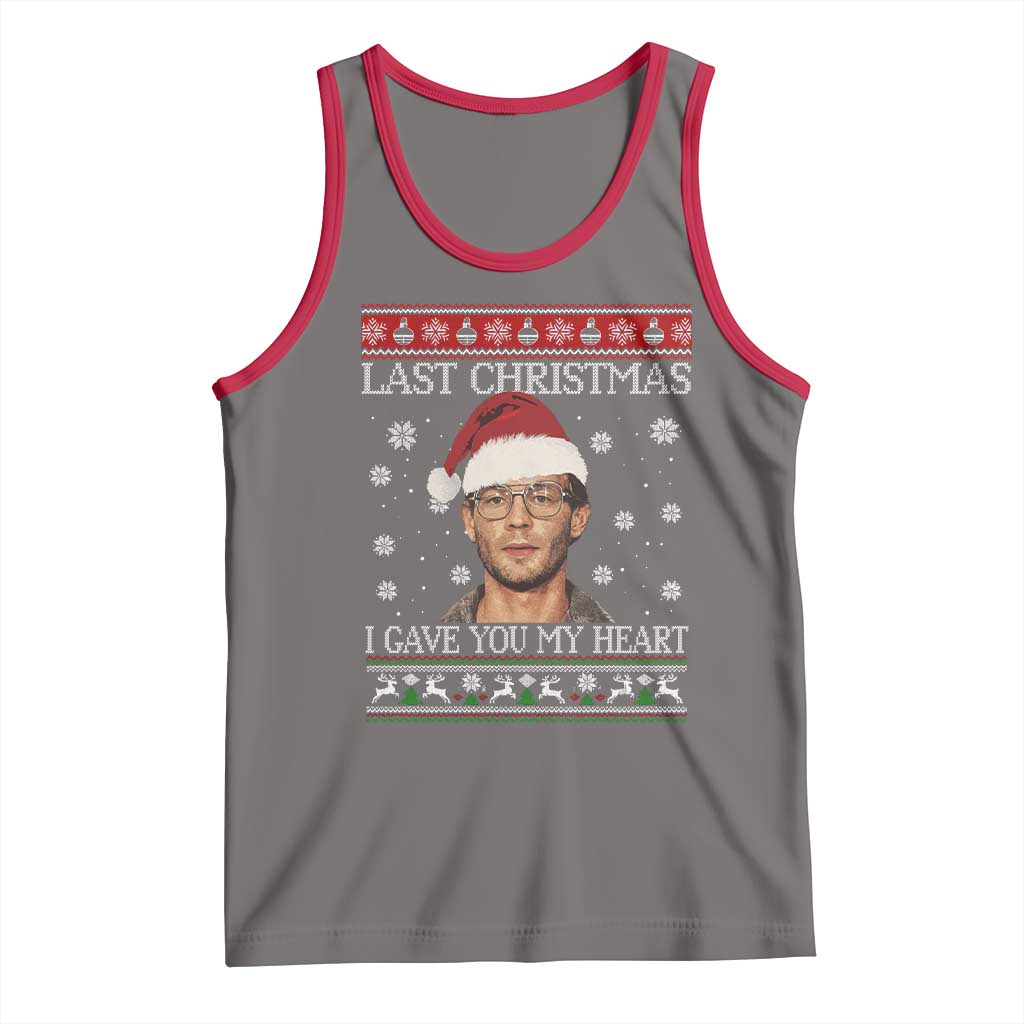 Christmas Jeffrey Dahmer Tank Top True Crime I Gave You My Heart Christmas - Wonder Print Shop
