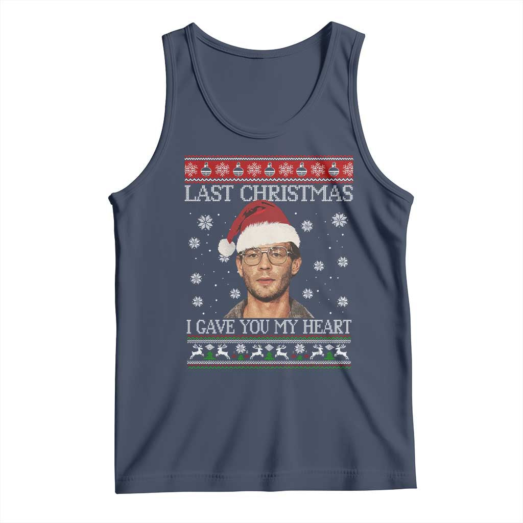 Christmas Jeffrey Dahmer Tank Top True Crime I Gave You My Heart Christmas - Wonder Print Shop