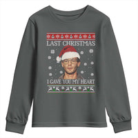 Christmas Jeffrey Dahmer Youth Sweatshirt True Crime I Gave You My Heart Christmas - Wonder Print Shop