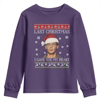 Christmas Jeffrey Dahmer Youth Sweatshirt True Crime I Gave You My Heart Christmas - Wonder Print Shop