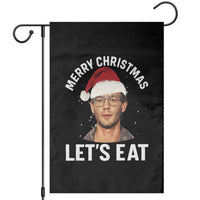 True Crime Ugly Christmas Garden Flag Funny Jeffrey Dahmer Merry Xmas Lets Eat - Wonder Print Shop