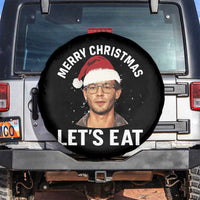 True Crime Ugly Christmas Spare Tire Cover Funny Jeffrey Dahmer Merry Xmas Lets Eat - Wonder Print Shop