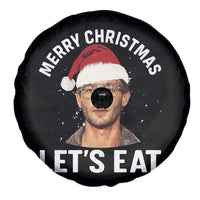 True Crime Ugly Christmas Spare Tire Cover Funny Jeffrey Dahmer Merry Xmas Lets Eat - Wonder Print Shop