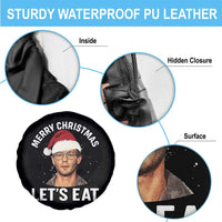 True Crime Ugly Christmas Spare Tire Cover Funny Jeffrey Dahmer Merry Xmas Lets Eat - Wonder Print Shop