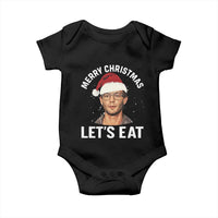 True Crime Ugly Christmas Baby Onesie Funny Jeffrey Dahmer Merry Xmas Lets Eat - Wonder Print Shop