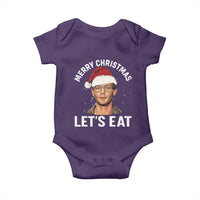True Crime Ugly Christmas Baby Onesie Funny Jeffrey Dahmer Merry Xmas Lets Eat - Wonder Print Shop