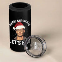 True Crime Ugly Christmas 4 in 1 Can Cooler Tumbler Funny Jeffrey Dahmer Merry Xmas Lets Eat - Wonder Print Shop