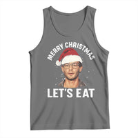 True Crime Ugly Christmas Tank Top Funny Jeffrey Dahmer Merry Xmas Lets Eat - Wonder Print Shop