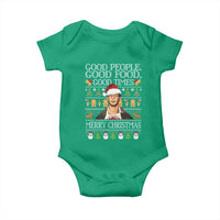 True Crime Ugly Christmas Baby Onesie Funny Jeffrey Dahmer Good Food Sick Humor - Wonder Print Shop