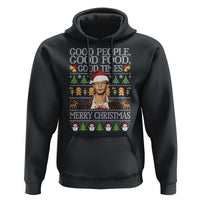 True Crime Ugly Christmas Hoodie Funny Jeffrey Dahmer Good Food Sick Humor - Wonder Print Shop
