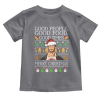 True Crime Ugly Christmas Toddler T Shirt Funny Jeffrey Dahmer Good Food Sick Humor - Wonder Print Shop