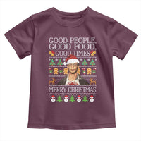 True Crime Ugly Christmas Toddler T Shirt Funny Jeffrey Dahmer Good Food Sick Humor - Wonder Print Shop