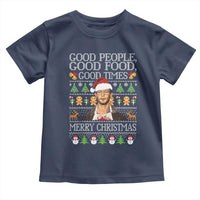 True Crime Ugly Christmas Toddler T Shirt Funny Jeffrey Dahmer Good Food Sick Humor - Wonder Print Shop