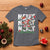 Merry Christmas Santa T Shirt Dabbing Santa Xmas Lights - Wonder Print Shop