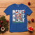 Merry Christmas Santa T Shirt Dabbing Santa Xmas Lights - Wonder Print Shop