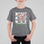 Merry Christmas Santa T Shirt For Kid Dabbing Santa Xmas Lights - Wonder Print Shop