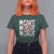 Merry Christmas Santa T Shirt For Women Dabbing Santa Xmas Lights - Wonder Print Shop