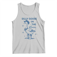 Retro Silly Goose On The Loose Tank Top 90s Aesthetic Funny Cowgirl Western