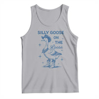 Retro Silly Goose On The Loose Tank Top 90s Aesthetic Funny Cowgirl Western