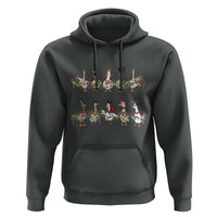 Goose Christmas Hoodie Funny Xmas Lights
