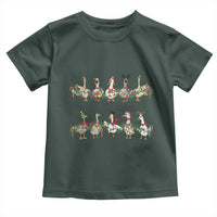 Goose Christmas Toddler T Shirt Funny Xmas Lights