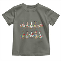 Goose Christmas Toddler T Shirt Funny Xmas Lights