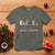 Corgi Dog Christmas T Shirt Merry Corgmas Santa Tree Lights Xmas Dog Mom Ugly - Wonder Print Shop