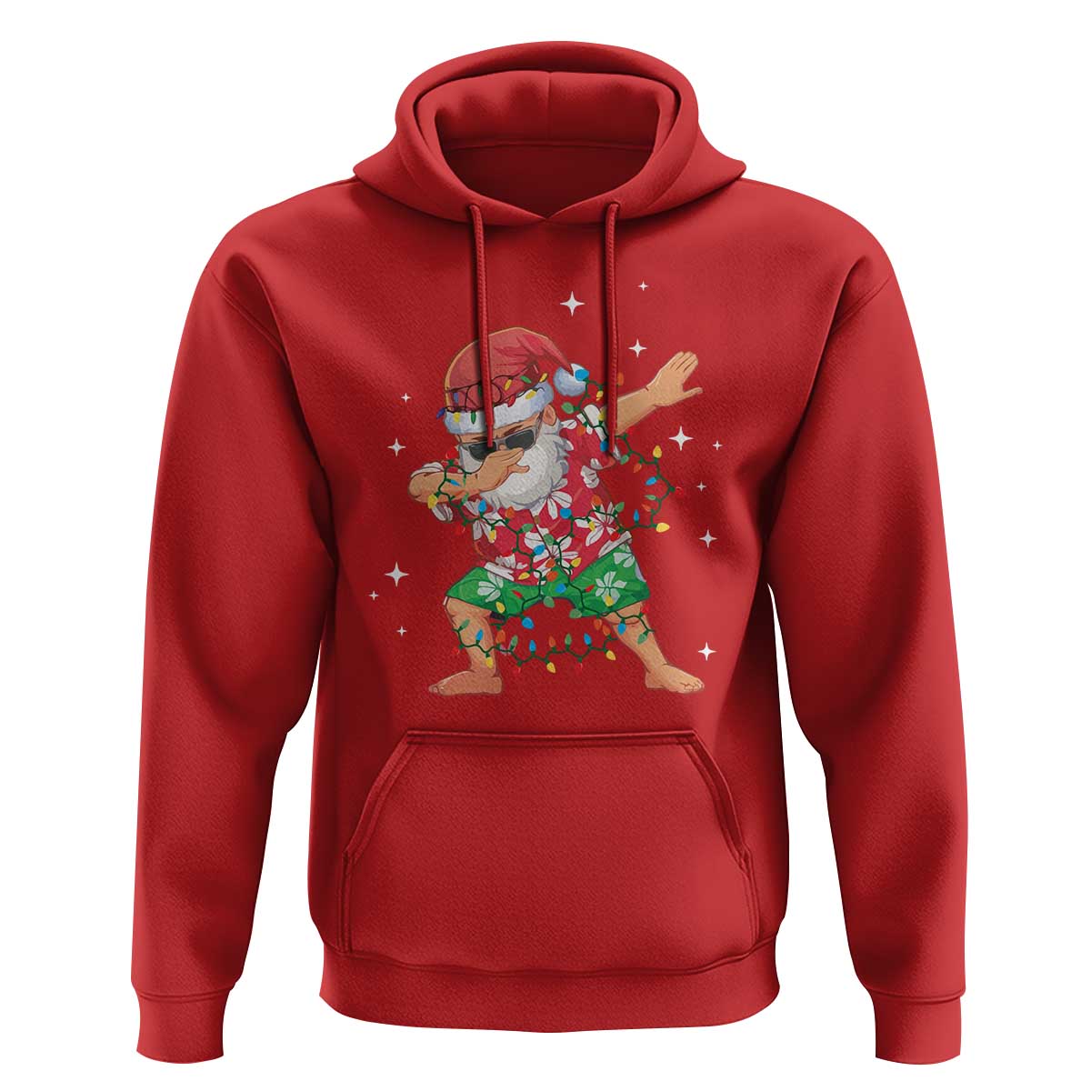 Funny Christmas Hoodie Dabbing Santa Boys Girls Men Xmas Dab Kid