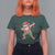 Funny Christmas T Shirt For Women Dabbing Santa Boys Girls Men Xmas Dab Kid - Wonder Print Shop
