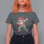 Funny Christmas T Shirt For Women Dabbing Santa Boys Girls Men Xmas Dab Kid - Wonder Print Shop