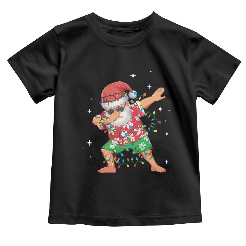 Funny Christmas Toddler T Shirt Dabbing Santa Boys Girls Men Xmas Dab Kid