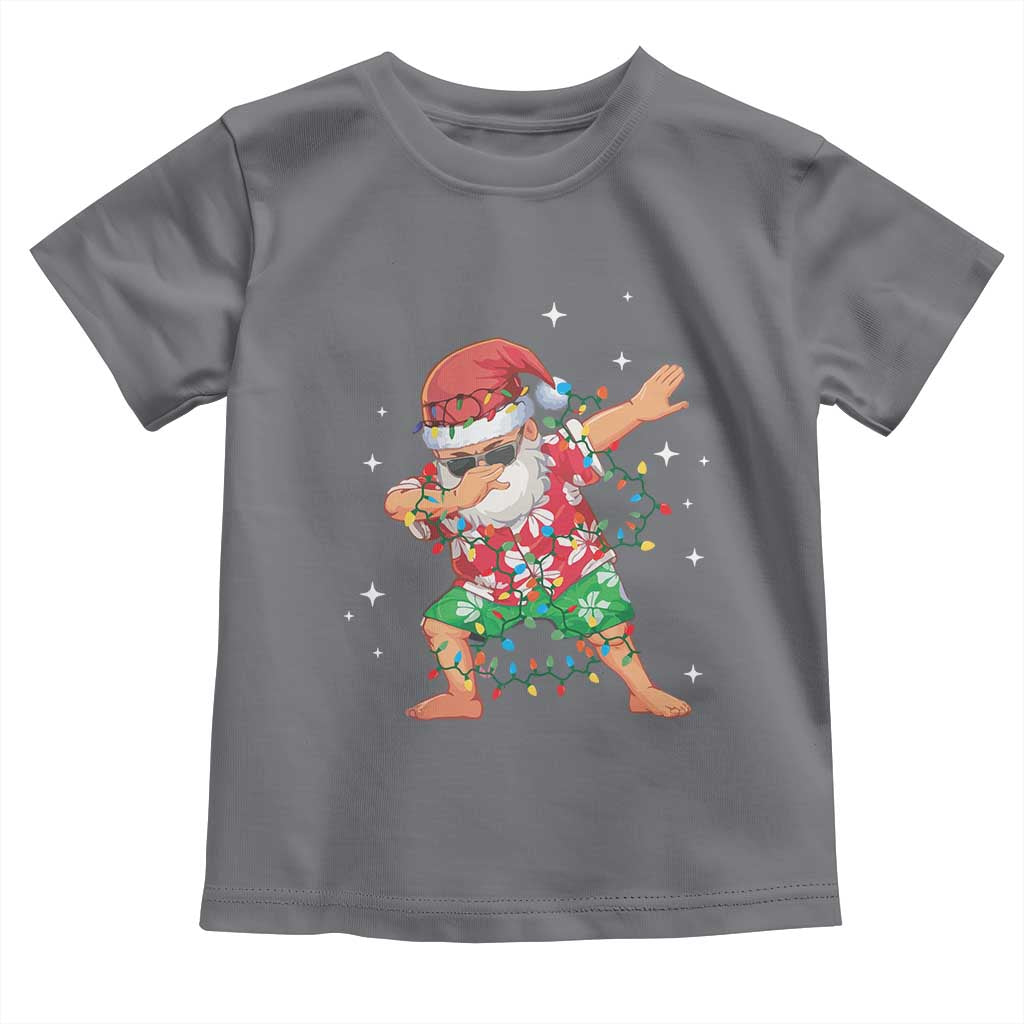 Funny Christmas Toddler T Shirt Dabbing Santa Boys Girls Men Xmas Dab Kid