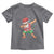 Funny Christmas Toddler T Shirt Dabbing Santa Boys Girls Men Xmas Dab Kid