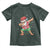 Funny Christmas Toddler T Shirt Dabbing Santa Boys Girls Men Xmas Dab Kid
