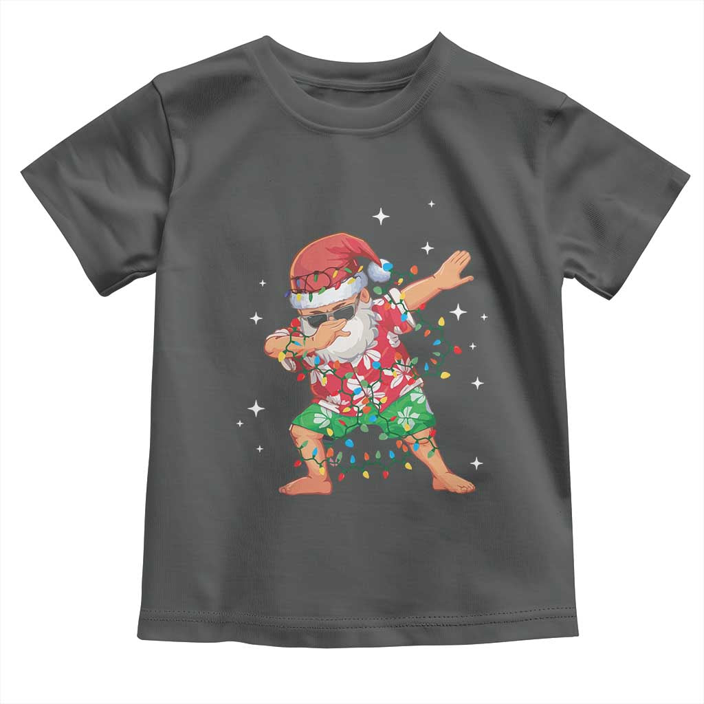 Funny Christmas Toddler T Shirt Dabbing Santa Boys Girls Men Xmas Dab Kid