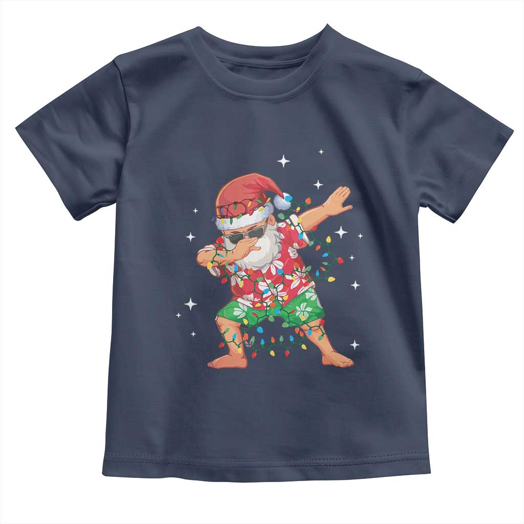 Funny Christmas Toddler T Shirt Dabbing Santa Boys Girls Men Xmas Dab Kid
