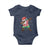 Christmas Hawaiian Baby Onesie Afro African Dabbing Santa Xmas Dab Girls Boys Kids