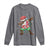 Christmas Hawaiian Long Sleeve Shirt Afro African Dabbing Santa Xmas Dab Girls Boys Kids