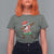 Christmas Hawaiian T Shirt For Women Afro African Dabbing Santa Xmas Dab Girls Boys Kids - Wonder Print Shop