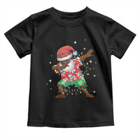 Christmas Hawaiian Toddler T Shirt Afro African Dabbing Santa Xmas Dab Girls Boys Kids