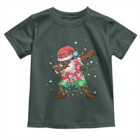 Christmas Hawaiian Toddler T Shirt Afro African Dabbing Santa Xmas Dab Girls Boys Kids