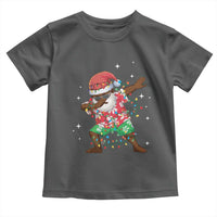 Christmas Hawaiian Toddler T Shirt Afro African Dabbing Santa Xmas Dab Girls Boys Kids