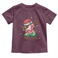 Christmas Hawaiian Toddler T Shirt Afro African Dabbing Santa Xmas Dab Girls Boys Kids