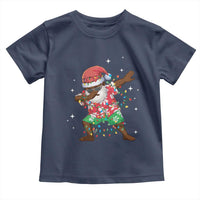 Christmas Hawaiian Toddler T Shirt Afro African Dabbing Santa Xmas Dab Girls Boys Kids