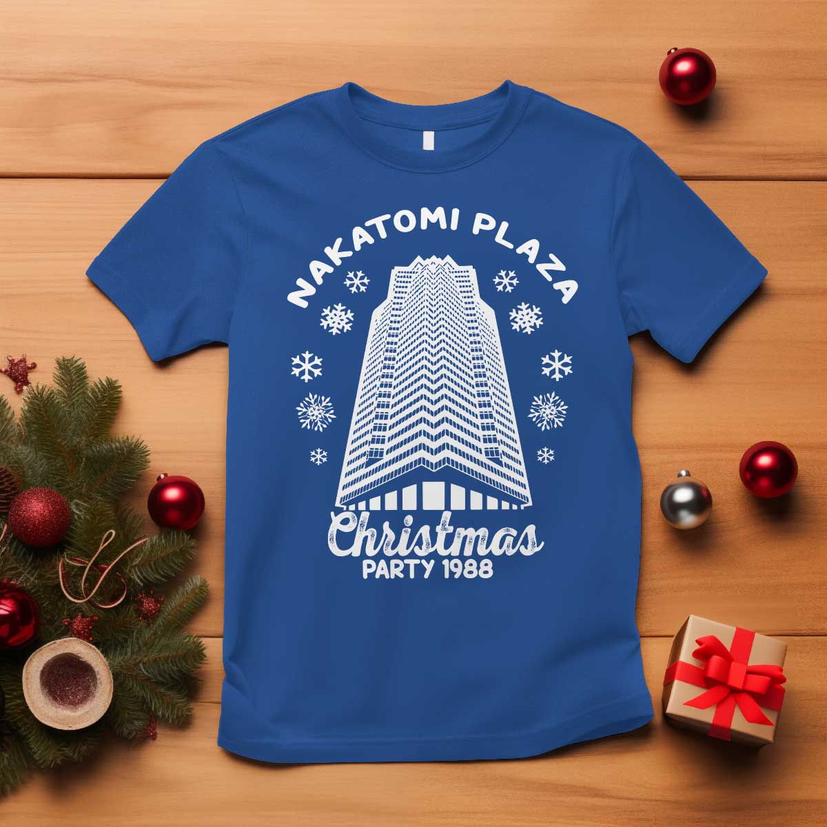 Nakatomi Plaza Christmas Party 1988 Classic T Shirt Xmas Gift - Wonder Print Shop