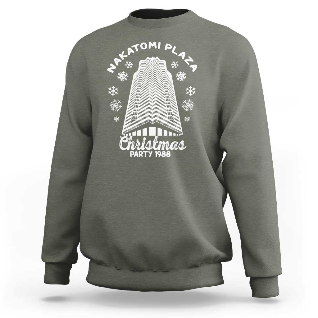 Nakatomi Plaza Christmas Party 1988 Classic Sweatshirt Xmas Gift - Wonder Print Shop