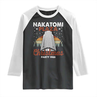 Nakatomi Plaza Christmas Party 1988 Raglan Shirt Xmas Gift