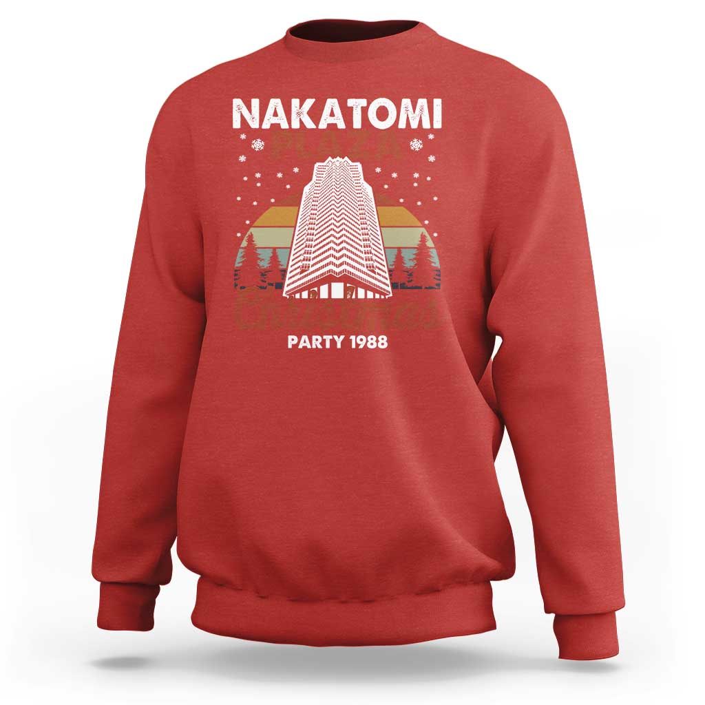 Nakatomi Plaza Christmas Party 1988 Sweatshirt Xmas Gift - Wonder Print Shop