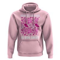 In October We Wear Pink Hoodie Ghost Breast Cancer Is Boo Sheet